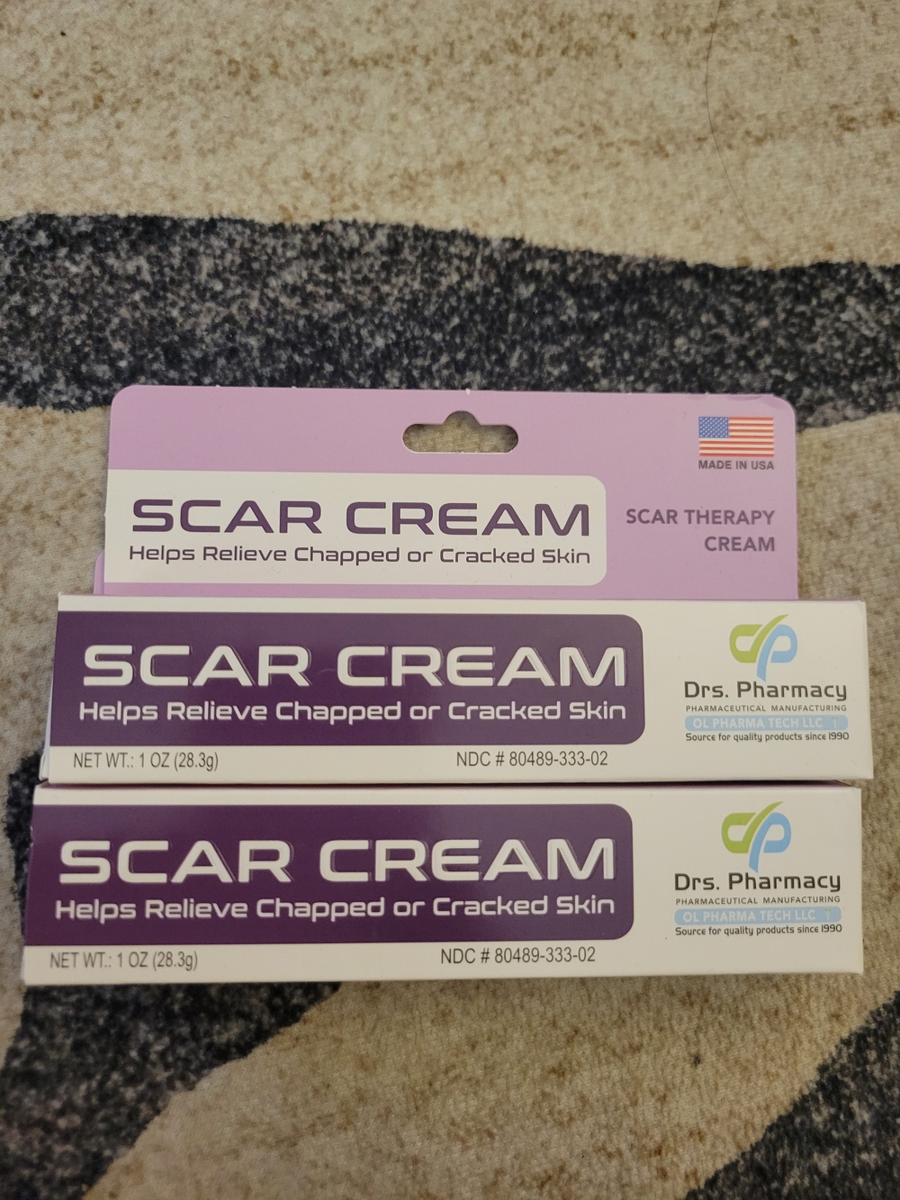 Set Of 2 Scar Cream